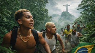 HOMIES TAKE ON THE TOUGHEST HIKE IN BRAZIL RIO DE JANEIRO 🇧🇷 | DARNELL VLOGS