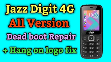 JAZZ DIGIT 4G ALL VERSIONS  DEAD RECOVERY FILES | jazz digit 4G HANG ON LOGO fix #Digit4gunlock