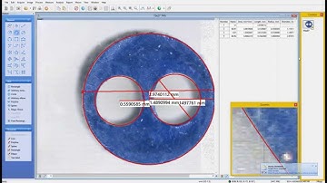 Caltex IMS 1000 Measurement Software XY and Circle measurements