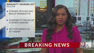 Immunity Hearing Set in Former Officer's Murder Case | Jan. 22, 2025 | News 19 at 5 p.m.