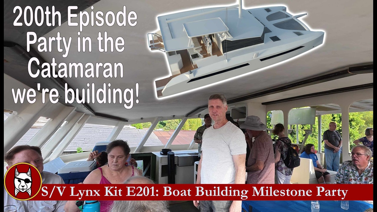 ⁣Kit E201 Boat Build Milestone Party