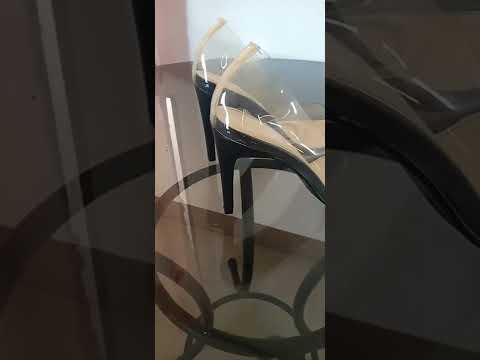 Amazing clear transparent high heel pumps