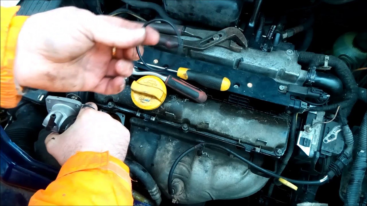 Vauxhall Opel Zafira A / Astra Thermostat Replacement YouTube