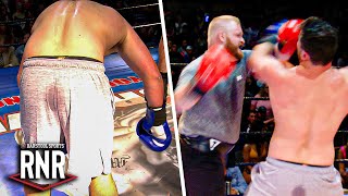 Boxers Mysterious Sweat Stain Confuses Commentators