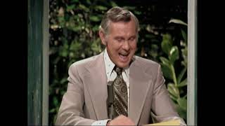 Johnny Carson reads letters from children answering the question "Who is Johnny Carson?"