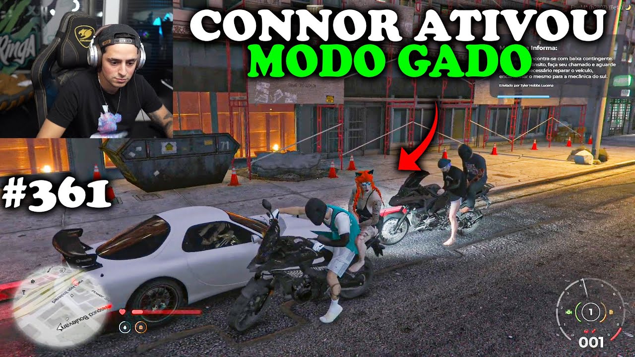 CONNOR ATIVOU O MODO GADO PRA GADAR A TSUUKI E NO FINAL FEZ ISSO! EP 361