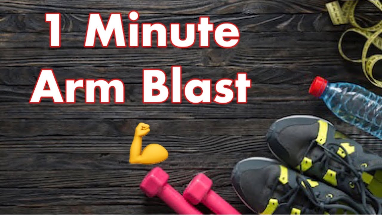 1 Minute Workout | Arm blast | Mike Burnell