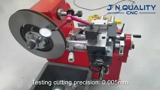 : JN Quality CNC Brake Disc and Drum Skimming Lathe Machine C9335A Updated Model