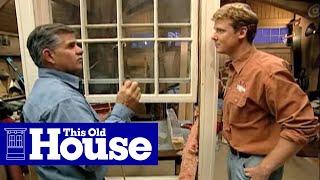 How to Insulate Window Weight Pockets | This Old House