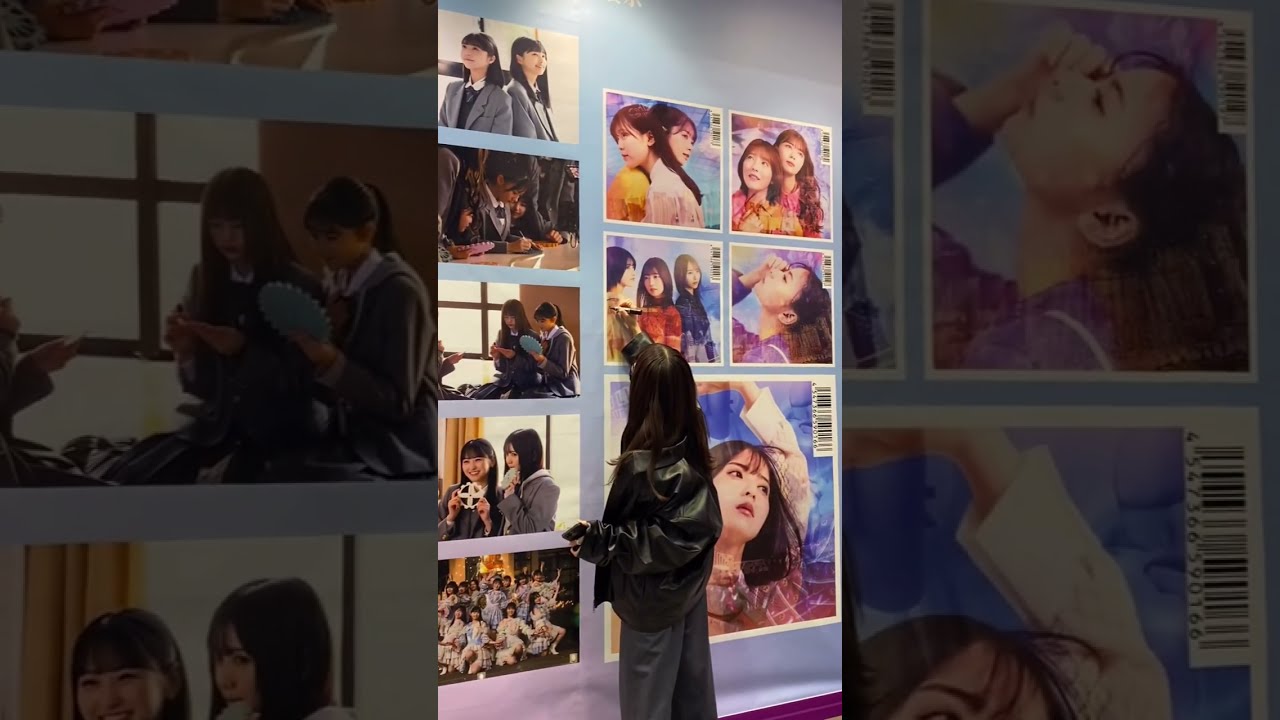 あすか突撃❗️あすかだらけの渋谷TSUTAYAさん訪問してみた🐥どうしても一目見たかったんです🥰#shorts