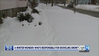 A winter wonder: Who's responsible for shoveling snow?