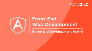 Front End web Development Tutorial | Front End Development 2016 - Part 2