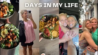 VLOG: recap of the weekend, mom time, new meals + health update !!