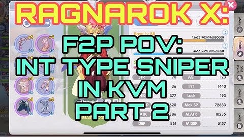 F2P POV: INT TYPE SNIPER in KVM Part 2