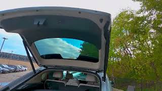 Unexpected bot space &amp; Rear View  in this luxury car😍
