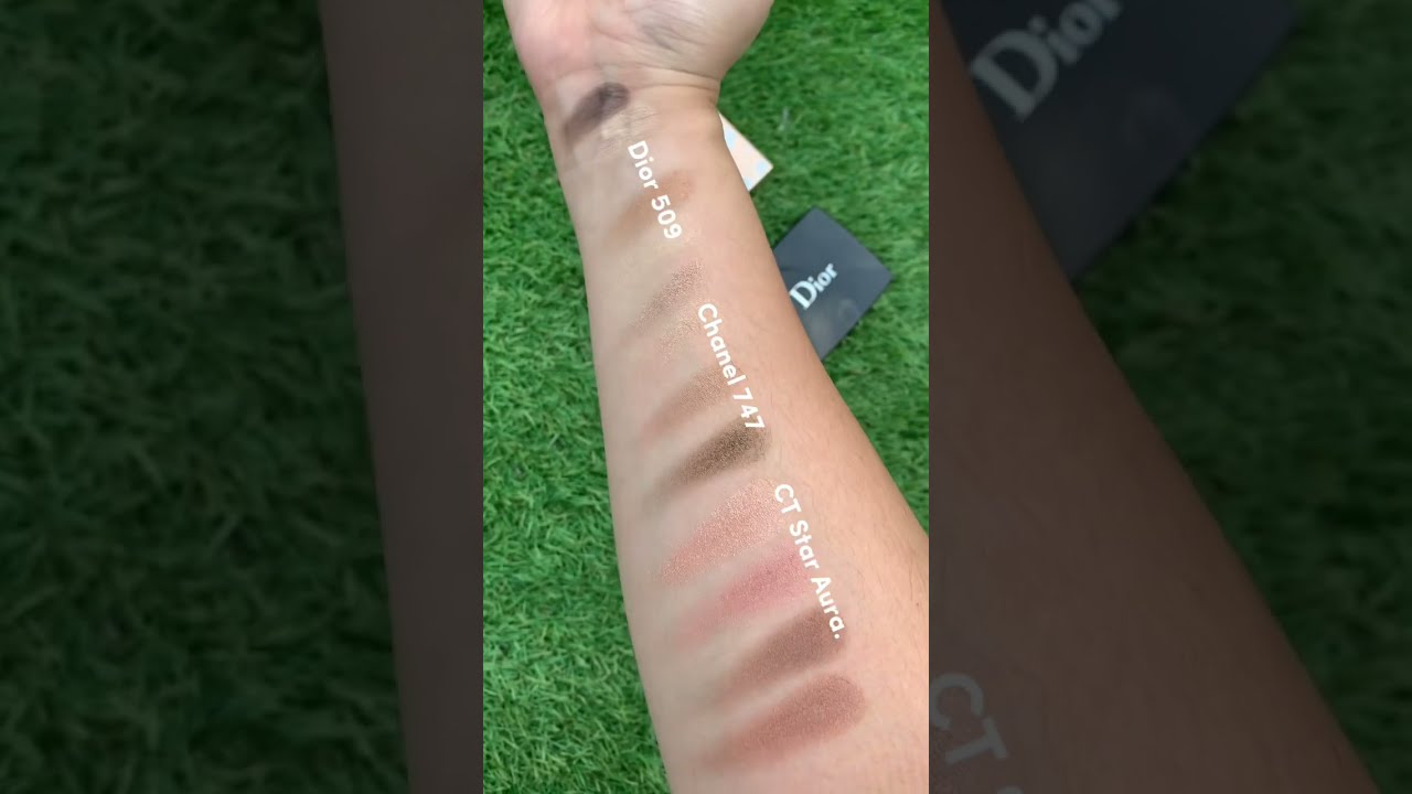 Swatch Party! Dior Chanel and Charlotte Tilbury