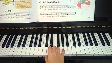 Go Tell Aunt Rhodie (Bastien, Primer p.27)