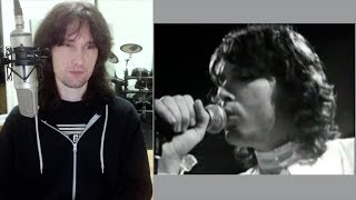 British guitarist analyses Jim Morrison from The Doors live in 1968!