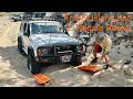 Nagala Rocks Fraser Island part 2. Nissan Patrol stuck by bloke with no idea