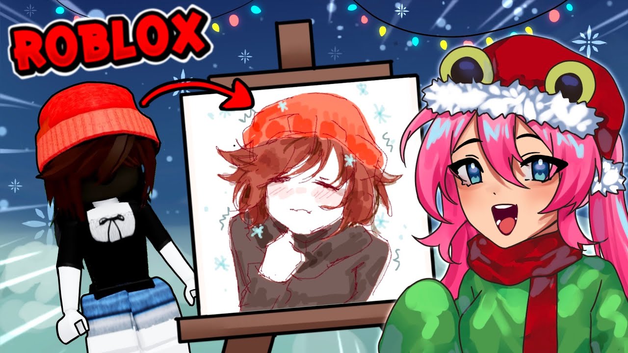 แข่งวาดคนในแมพ ธีมคริสต์มาส! - Draw me! Ep.9