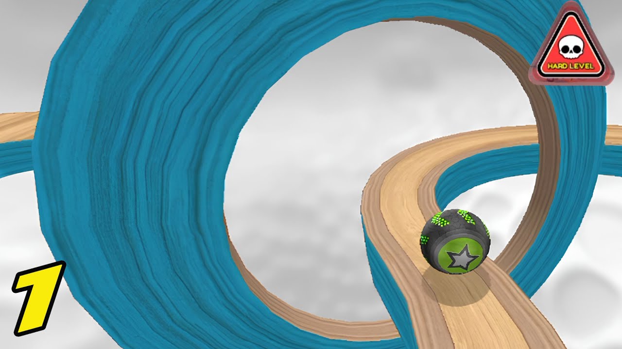 Going Balls - Speedrun Gameplay Hard Level 1