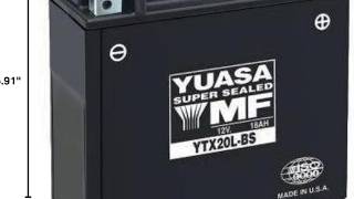 ⚡ Yuasa YUAM32X61 YTX16-BS-1 AGM Battery | Long-Lasting Maintenance-Free Power