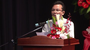 Đọc thư chúc mừng của chủ tịch nước | Khai giảng năm học 2016 - 2017 | 2016.10.05.(07)