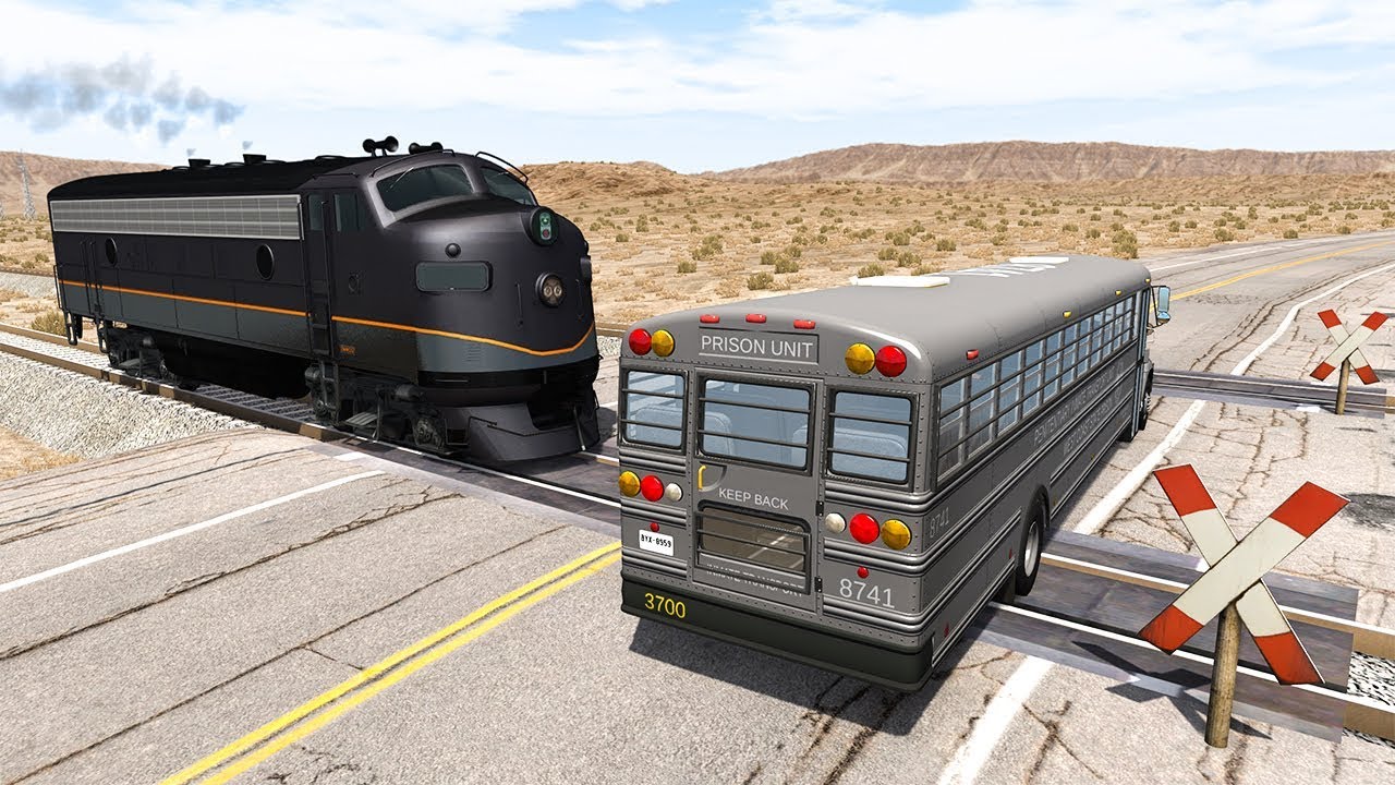 Train Accidents #1 - BeamNG DRIVE | SmashChan - YouTube