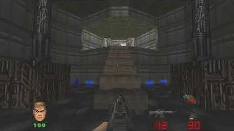 Brutal Doom v21 The Ultimate Doom level 1 Hangar