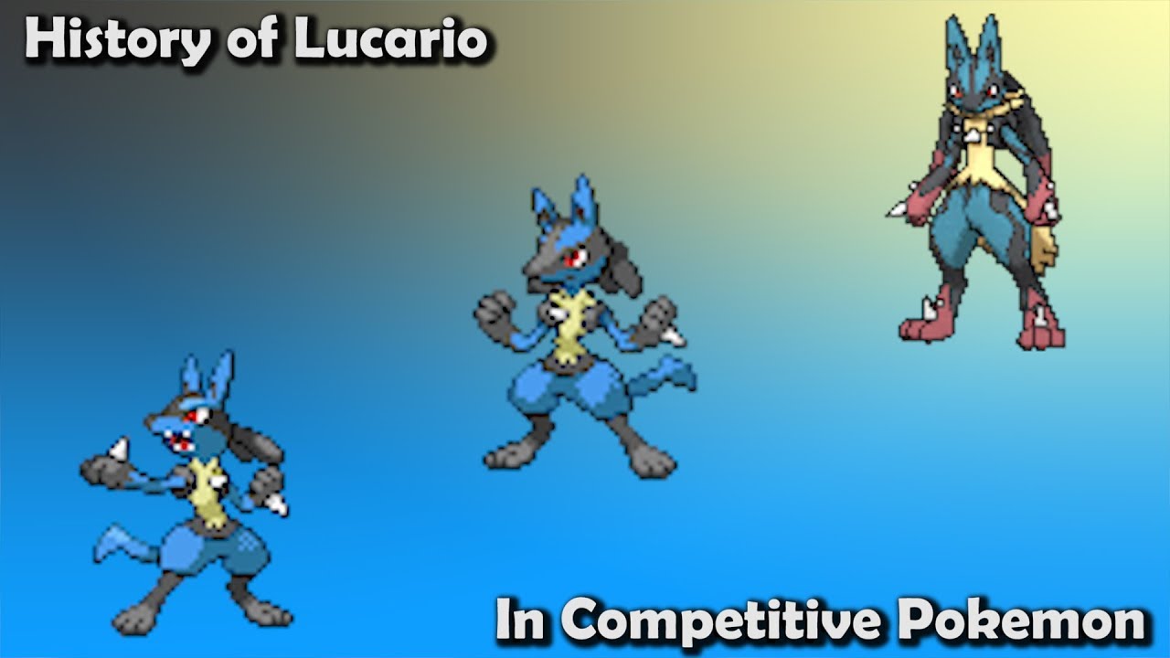 How Good Was Lucario Actually History Of Lucario In Competitive Pokemon Gens 4 7 Youtube