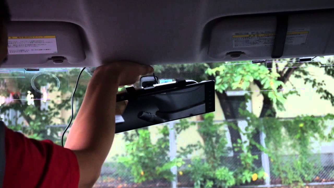 ユピテルDRY-FH220M取付 - YouTube