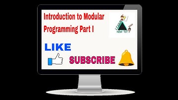 Modular Programming Part I Birendra Manandhar