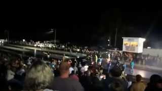 Doc from Street Outlaws near wreck.