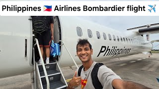 Philippines Airlines Bombardier Flight ✈️ Review