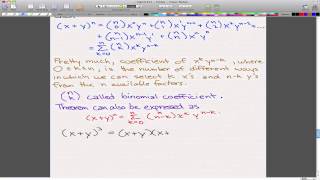 Discrete Math 1 - Tutorial 7 - Binomial Theorem