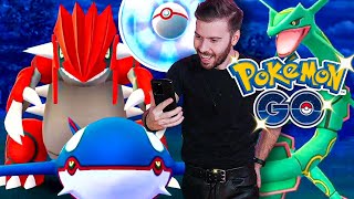 RAYQUAZA, KYOGRE ET GROUDON DANS LA CÉLÉBRATION HOENN - Pokémon GO