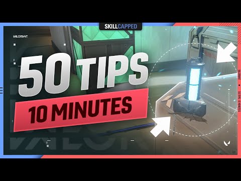 50 Game Changing Valorant Tips In 10 MINUTES | Valorant Tips, Tricks, And Guides