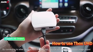 Carlinkit CarPlay AI Box with HD Output | TBOX UHD | Android auto | wireless carplay adapter