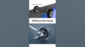 Differential Gear Mechanism (Comment 1 use of differential gear) #shorts