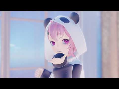 【MMD】笹木咲に投げキッスされるだけの動画