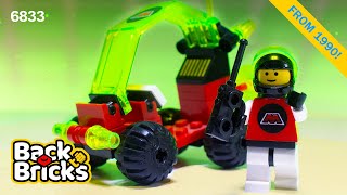 Lego M-Tron Beacon Tracer Lets Build & Review Leand Space Moon Buggy Set 6833 From 1990