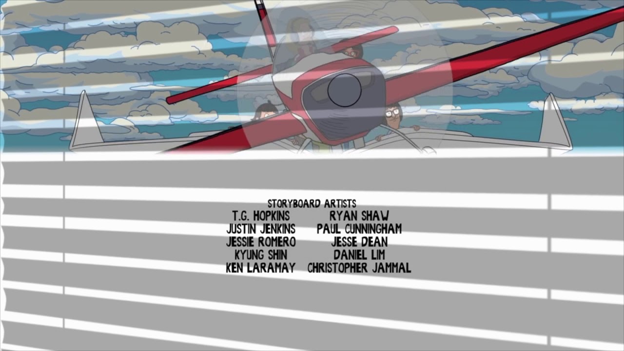 Bob's Burgers Outro - Paper Airplane Song (S9E5) - YouTube