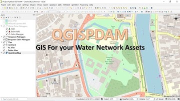 Download dan penggunaan QGISPDAM