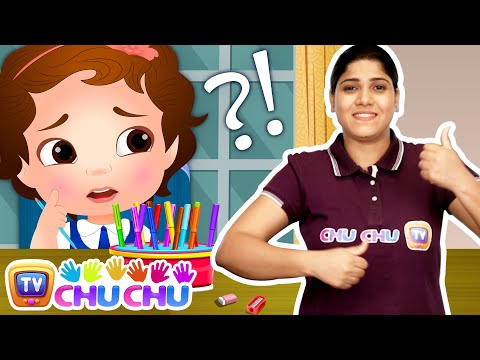 चित्रकारी की प्रतियोगिता (The Drawing Competition) - ChuChu TV Hindi ISL Stories for Kids