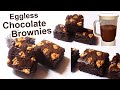 Chocolate brownies l eggless  without oven