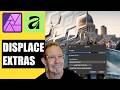 Affinity 3.2 Displace Filter Distortion Effects How To | Macros | Patterns | Graphicxtras | Photo
