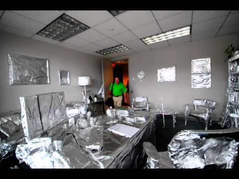 Aluminum Foil Office Prank Youtube