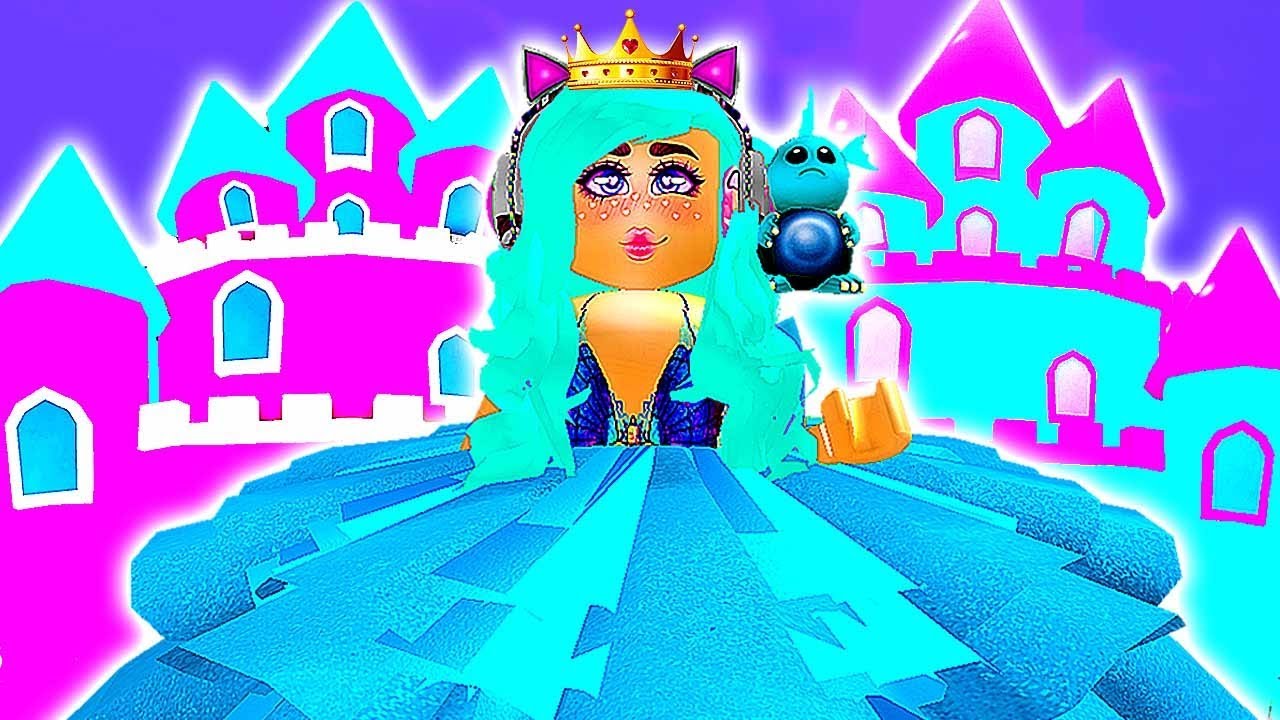 repeat cinderella decorates her new castle in roblox meepcity