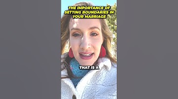 The Importance of Setting Boundaries in Your Marriage #shorts