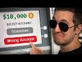 I Made These Scammers Panic Losing $10,000 Bitcoin